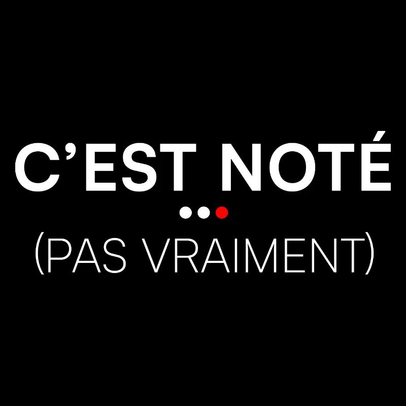 C’est noté pas vraiment humour bureau