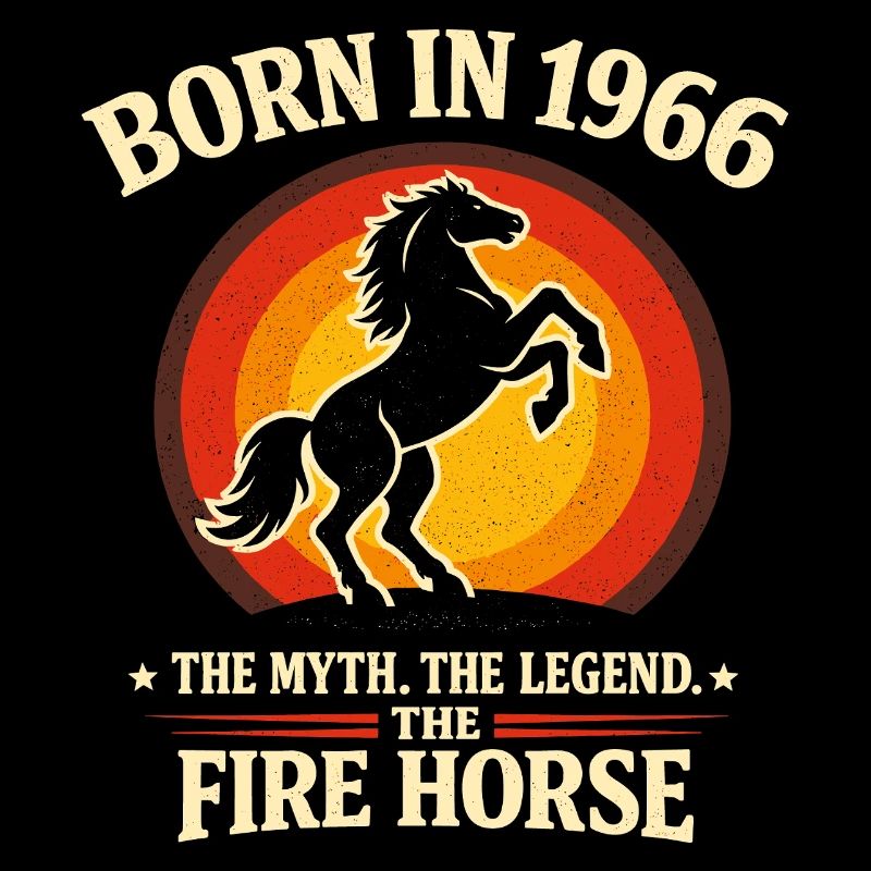 Legend 1966 Fire Horse Myth Retro