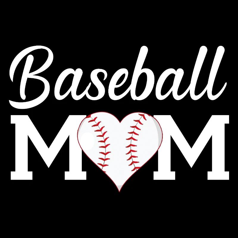 Baseball-Mama-Spieltags-Shirt Muttertagsgeschenk
