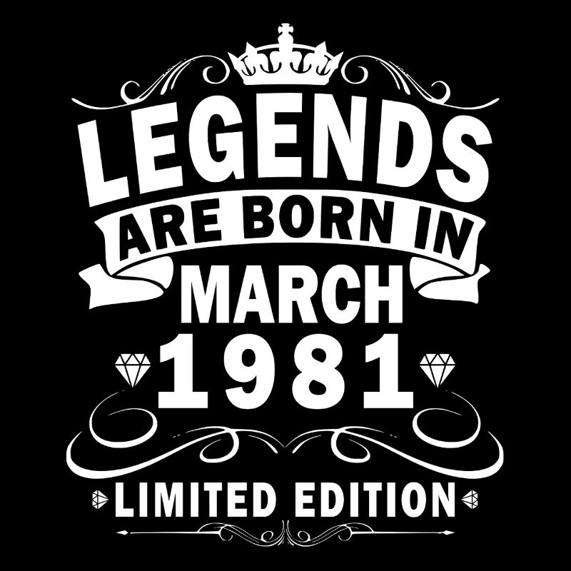 March 1981 Born March 1981