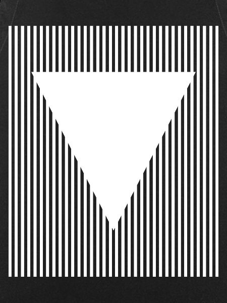triangle and lines geometric design