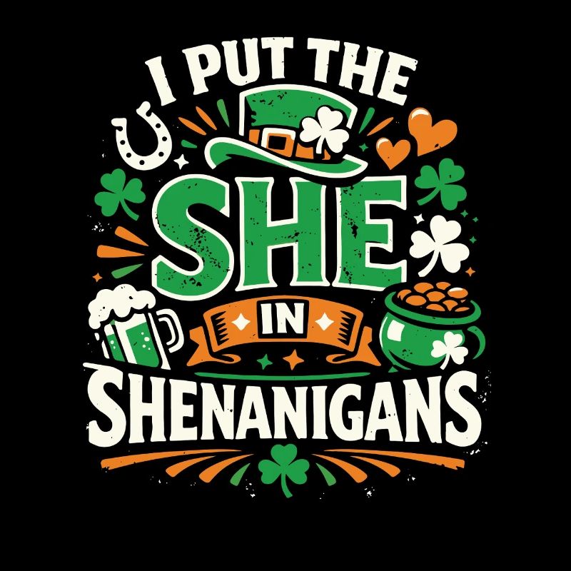 I put the She in Shenanigans | St. Patrick's Day