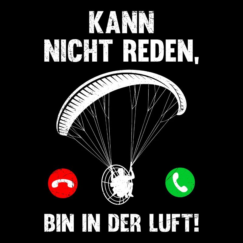 Paramotor CAN'T TALK I'M IN THE AIR