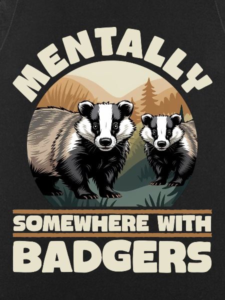 Funny Animal Badger