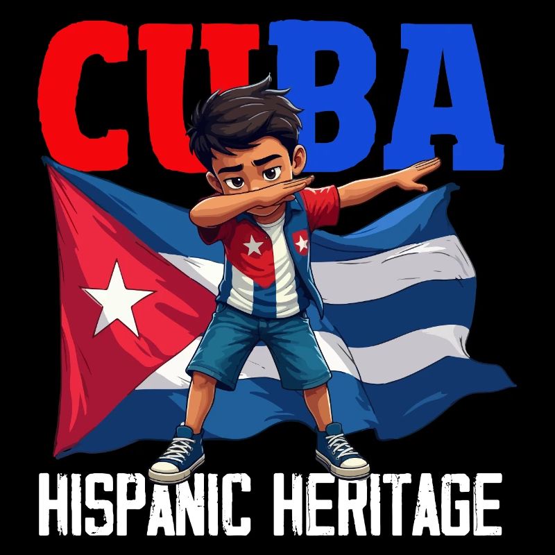 Cuba Pride & Home - Design du drapeau de Cuba