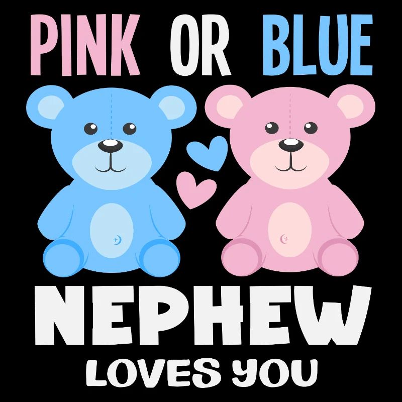 Pink Oder Blau Neffe Liebt Dich