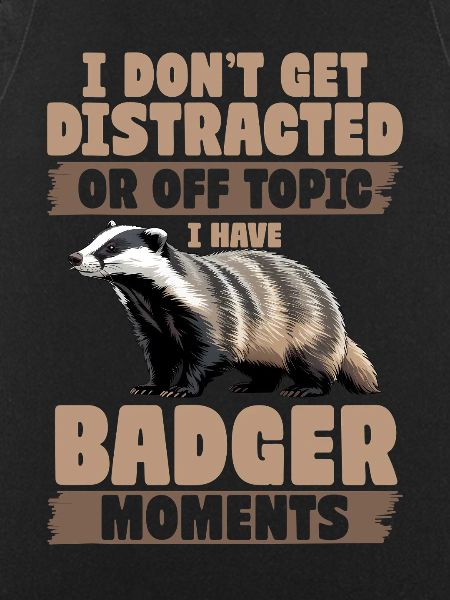 Funny Animal Badger