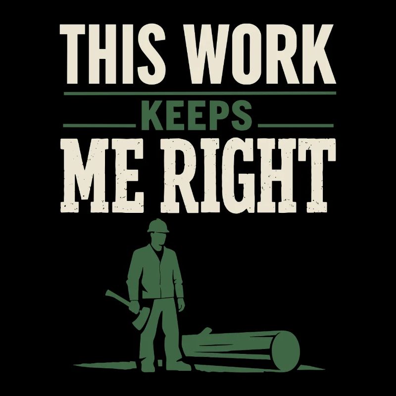 lumberjack therapy, logger therapy humor,