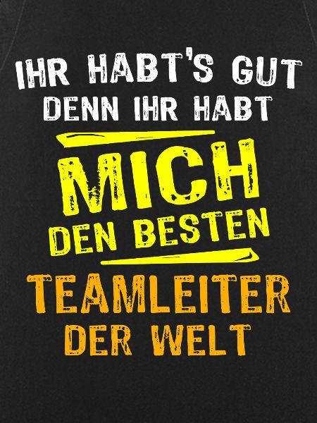 Teamleiter Geschenk
