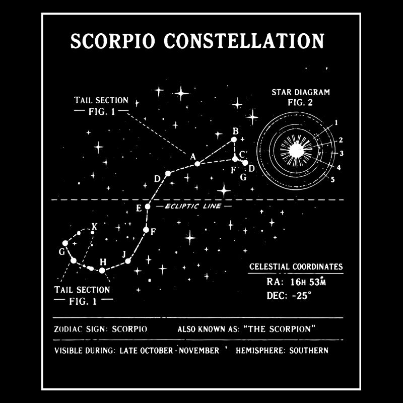 Plan de la Constellation du Scorpion