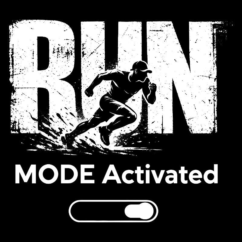 Cadeau de fitness pour la course activée en mode course