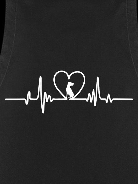 Dog heartbeat dog lover