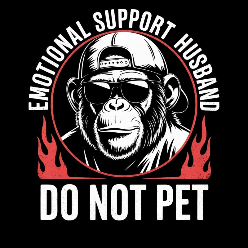 Emotional Support Husband Tee