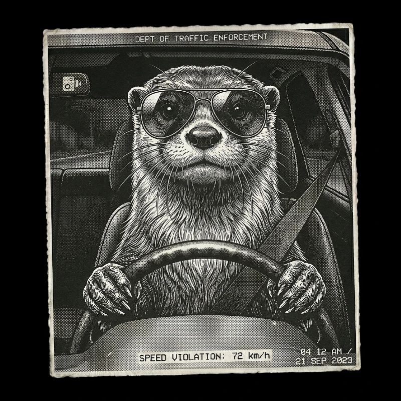 Otter Flashed
