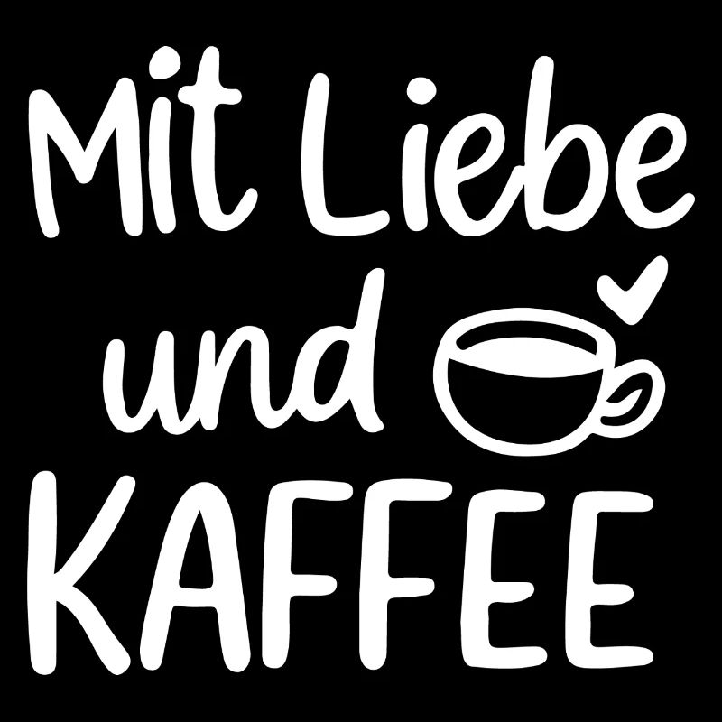Mit Liebe und Kaffee Illustration Morgenmuffel
