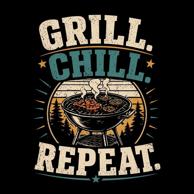 Dad Father Hero Grill Master BBQ Gift