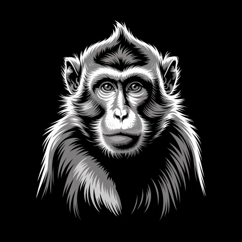 Singe Gris