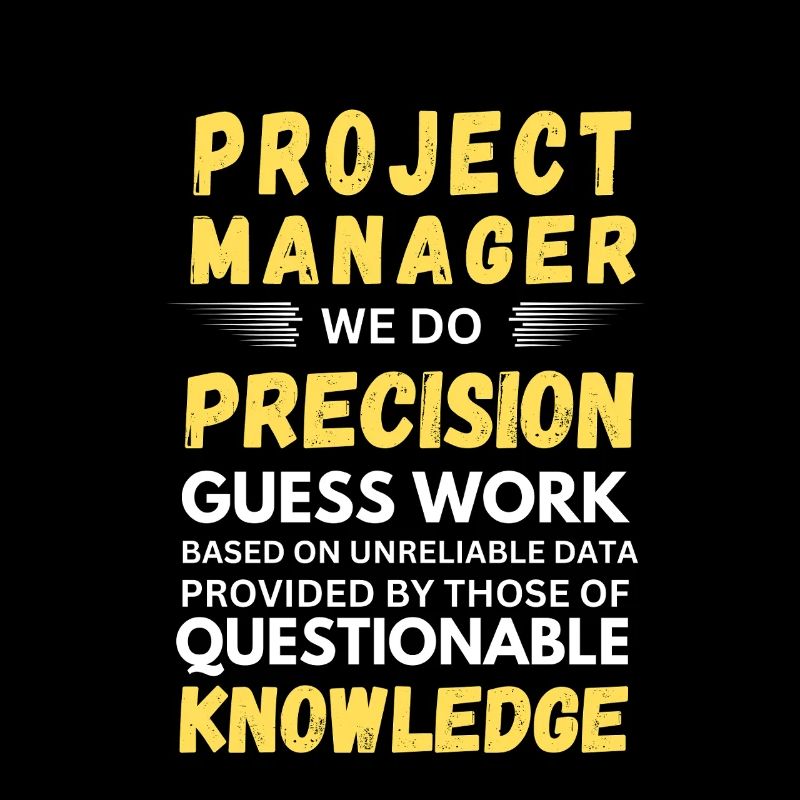 Project Manager We Do Precision Guess Work