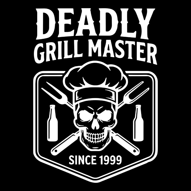 Deadly Grill Master Grilling Since 1999 Gift