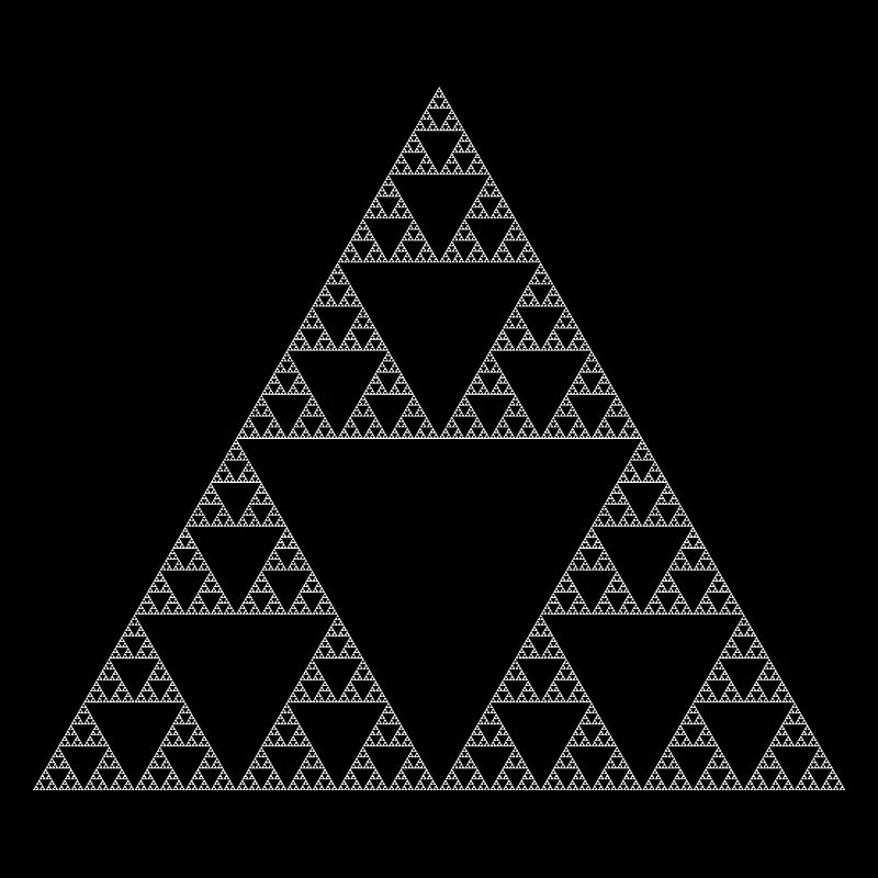 Sierpinski Triangle Sierpinski Gasket Sierpinski