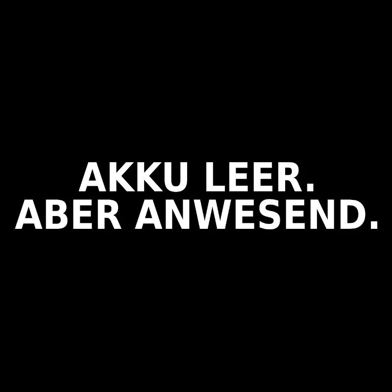 Akku leer aber anwesend
