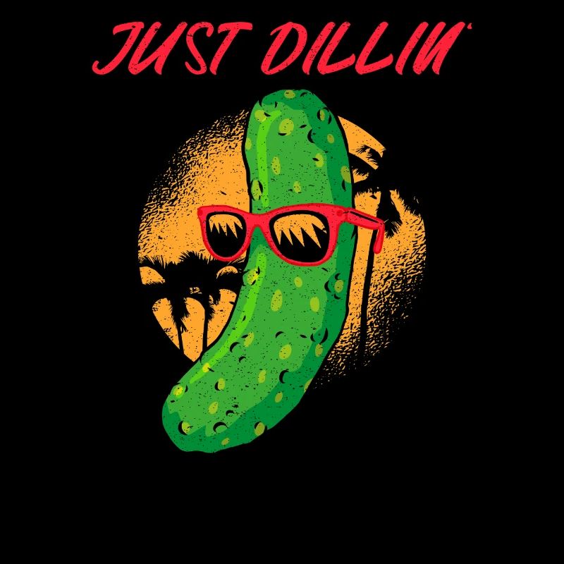 Juste Dillin Cool Concombre Chill Vintage
