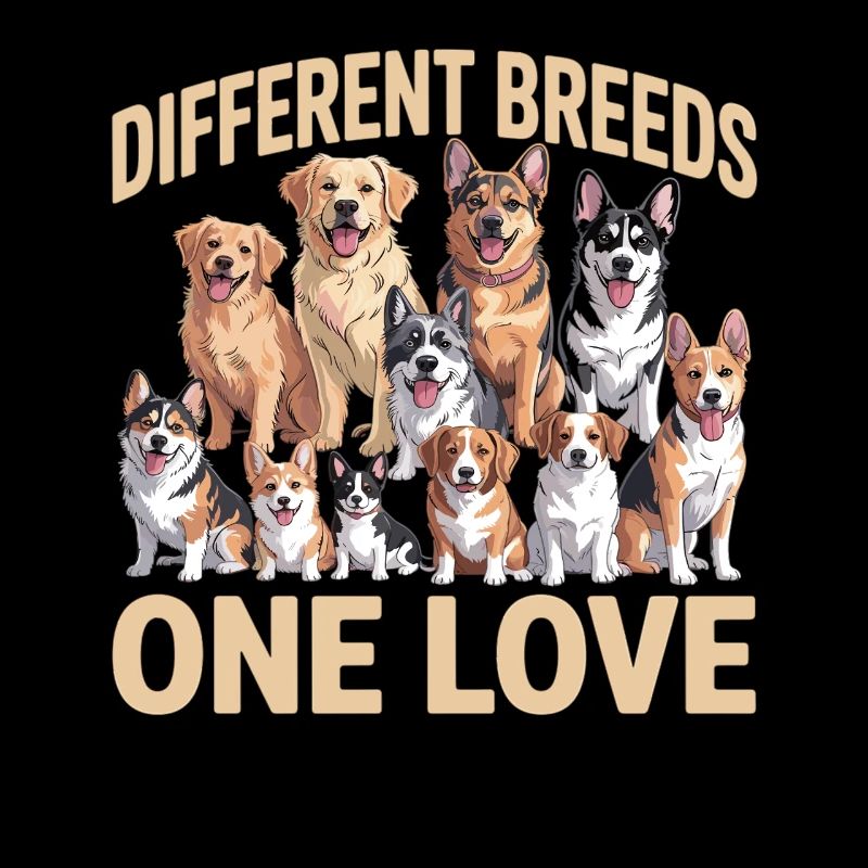Différentes races de chiens Un amour des chiens