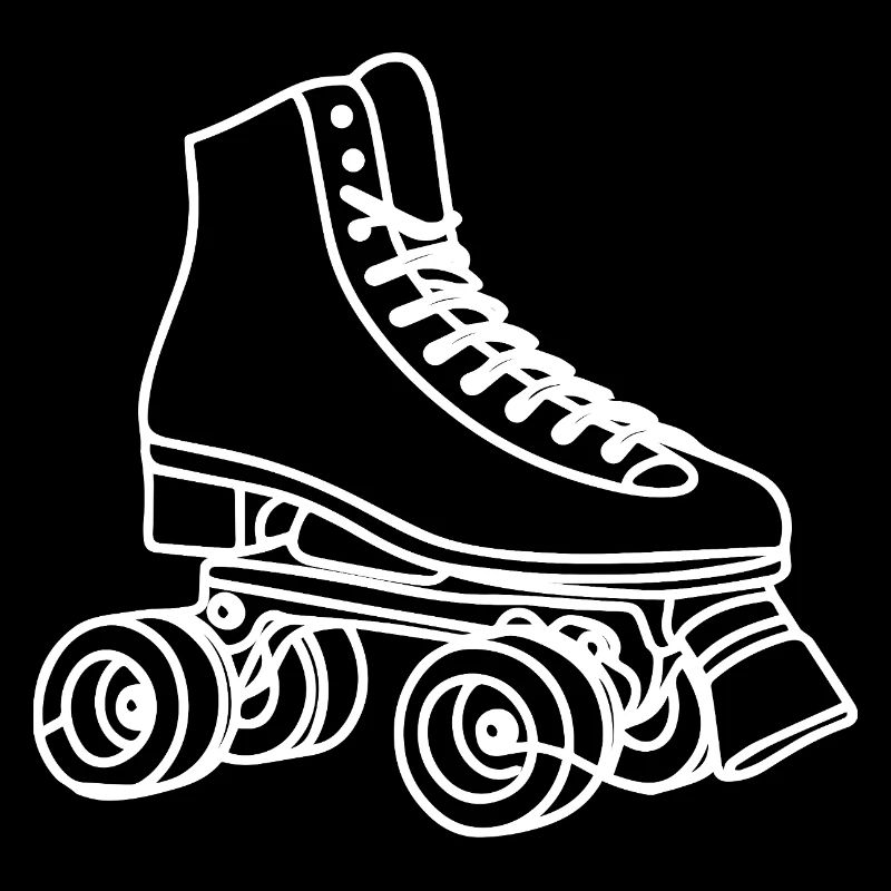Roller Skates Zeichnung