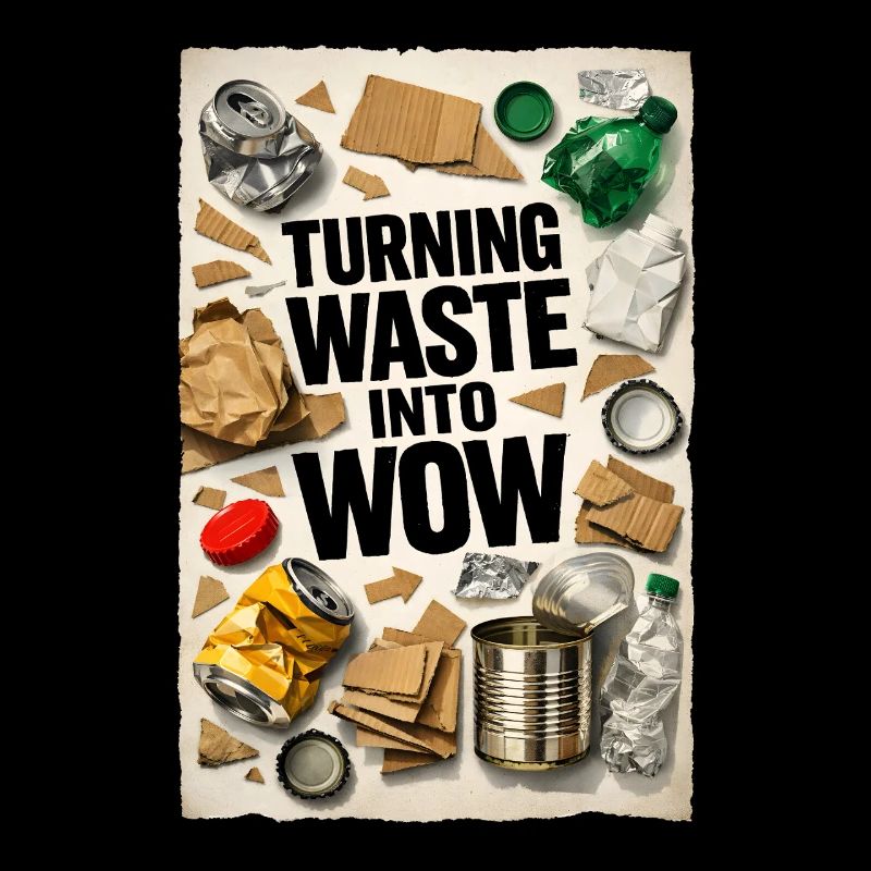 Le gaspillage devient wow | Recyclage du recyclage