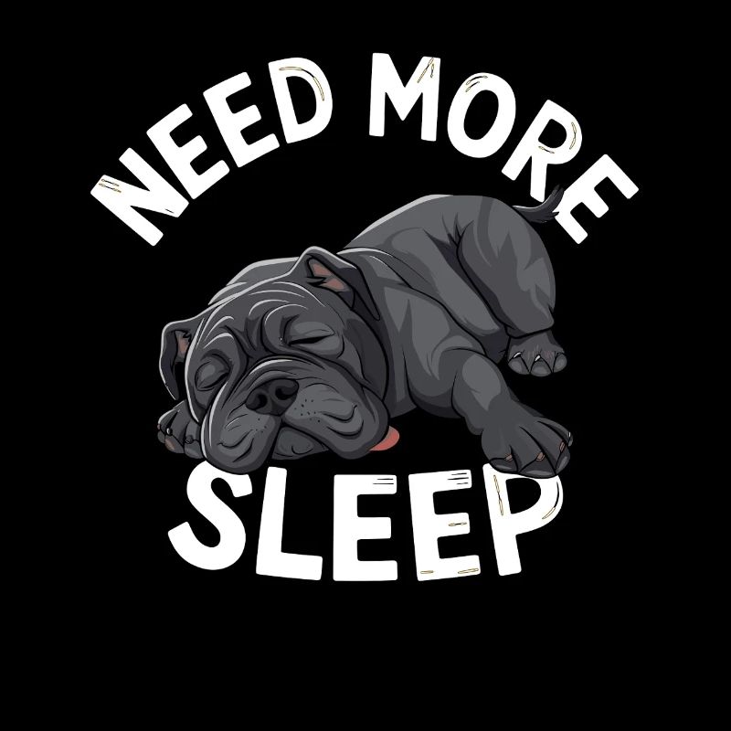 Sleeping Pug Needs More Sleep