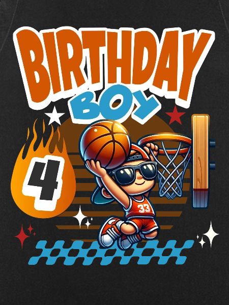 4th Birthday Basketball Gift