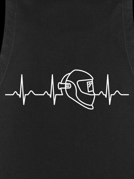 Welder Heartbeat Tradesman Welding Gift