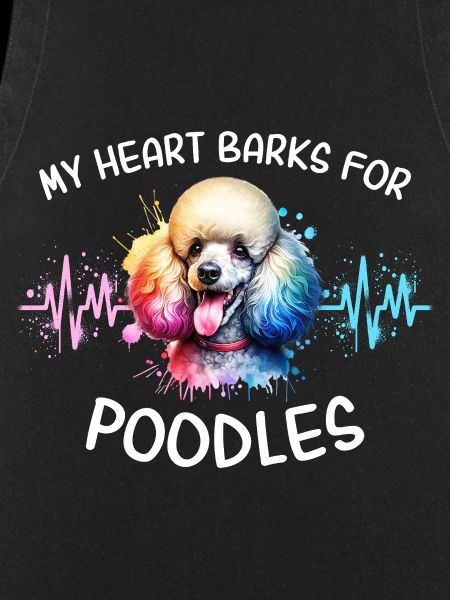 Poodle Heart Line