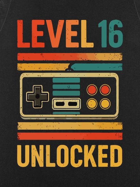Level 16 Unlocked 16th Birthday