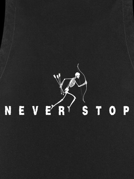 Never Stop Skeleton Archery Shirt