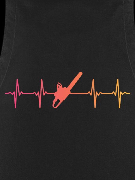 Lumberjack Sunset Heartbeat Chainsaw