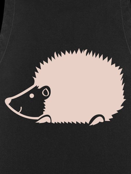 Kuscheliger Igel Silhouette