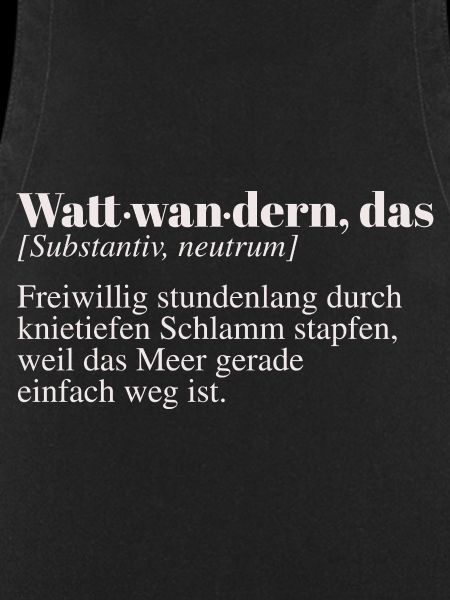 Wattwandern Duden Spruch