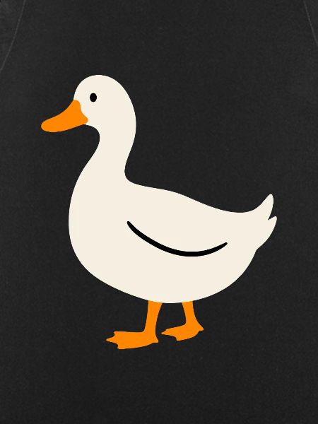 Ente Vogel Illustration Geschenkidee