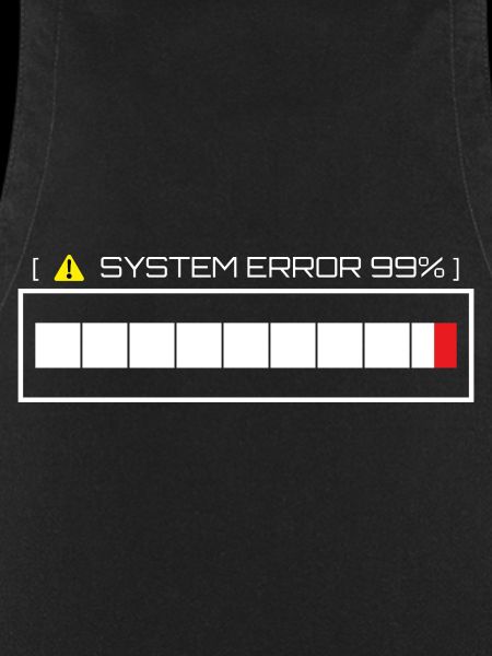 Systemfehler 99% Ladezustand