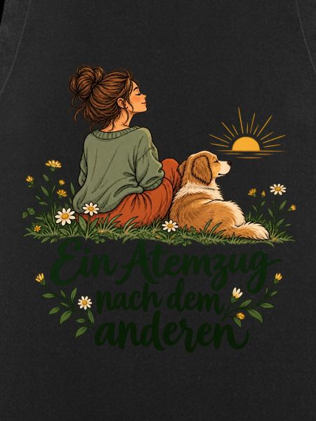 Achtsamkeit mit Hund Ein Atemzug nach dem anderen