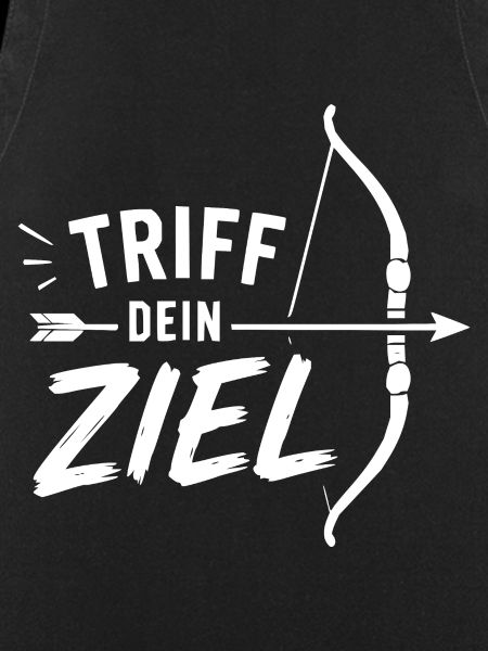 Triff Dein Ziel Bogenmotiv