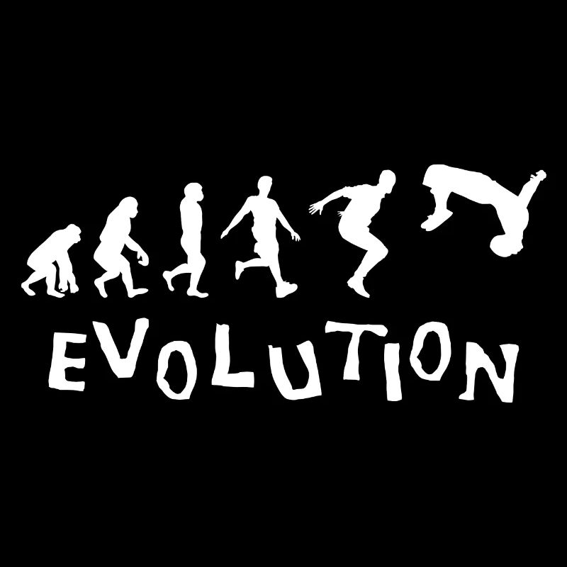 Salto Parkour Freerunning Geschenk Hobby Evolution