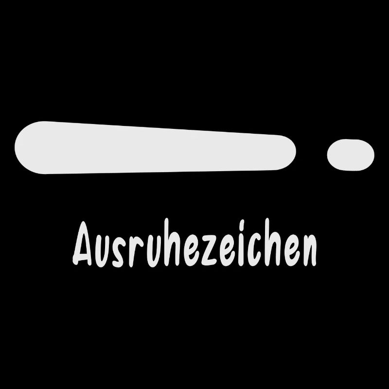 Ausruhezeichen Sonderzeichen