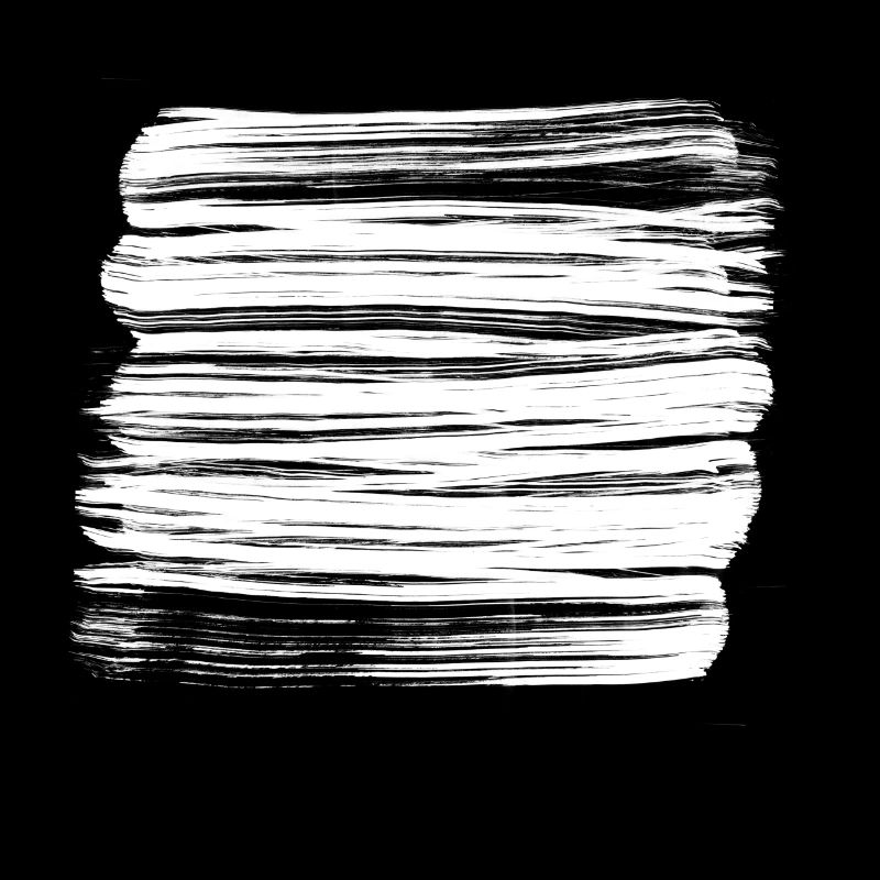 White Brush Strokes Background Decoration