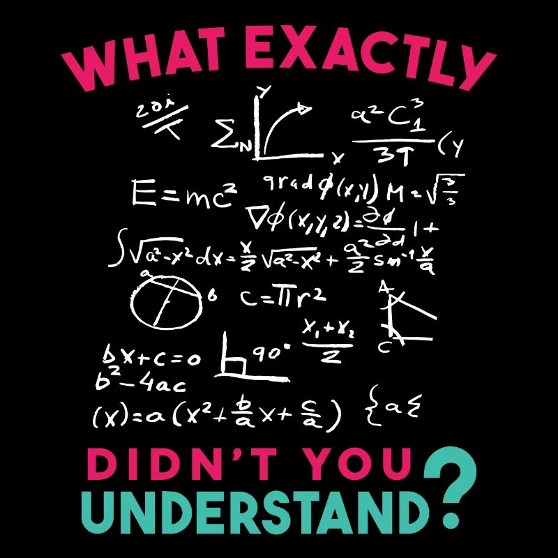 Physique Math Formule Blague