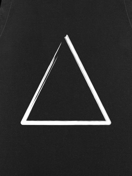 White Weathered Triangle Frame