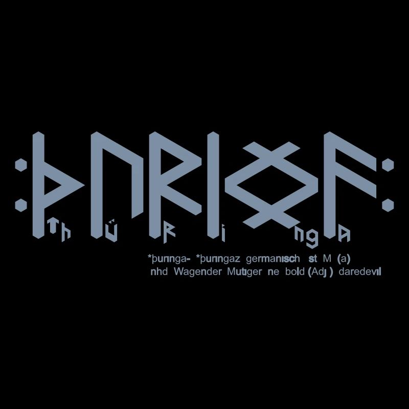 Thüringer « Þuringa » + Info [heathen roots_01]QRF0©