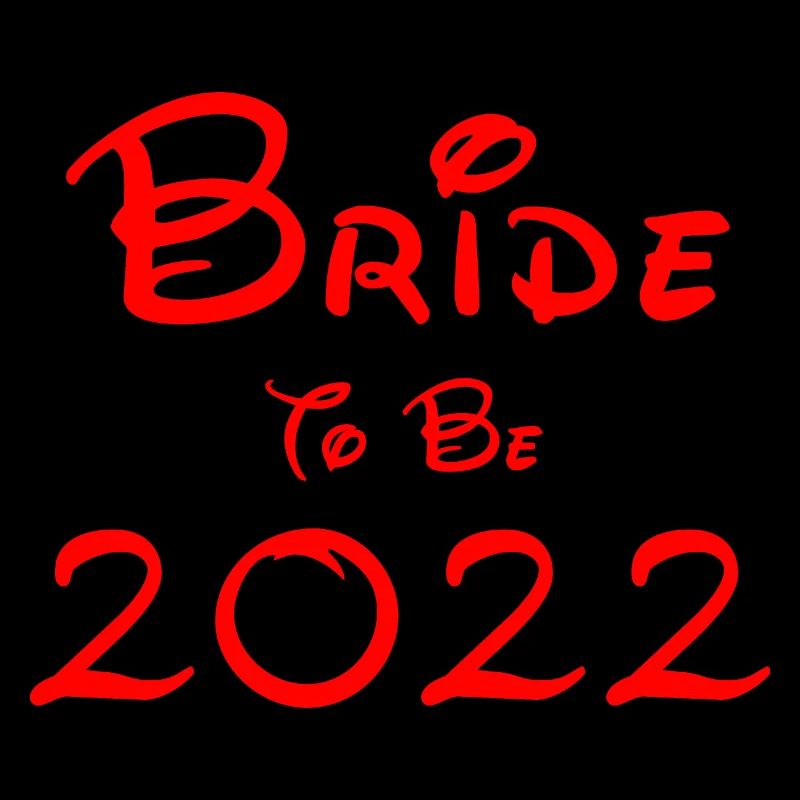 Bride to be 2022 Red Font