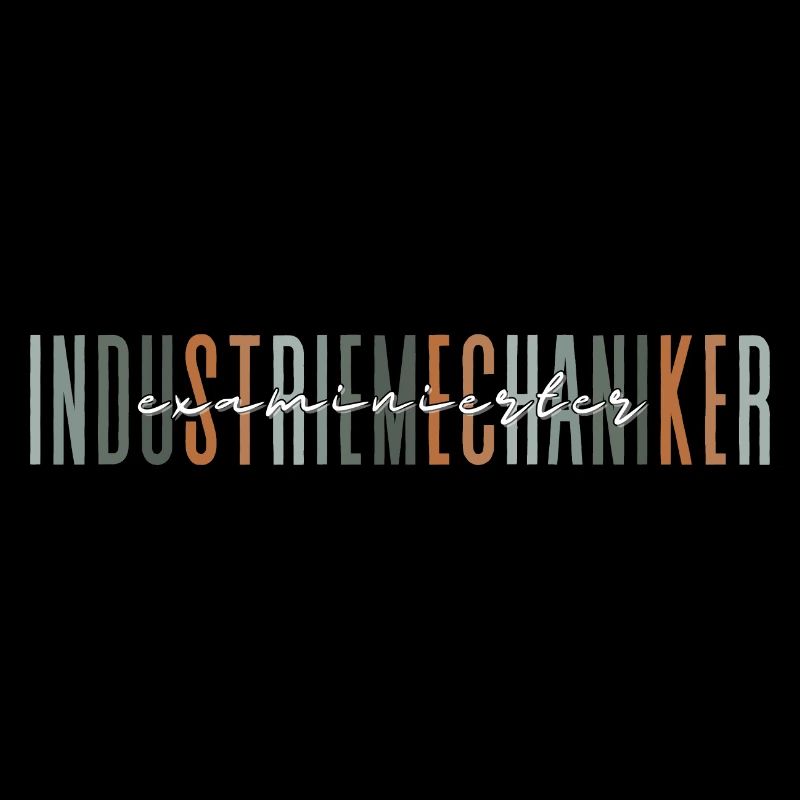 examinierter Industriemechaniker - edles Design